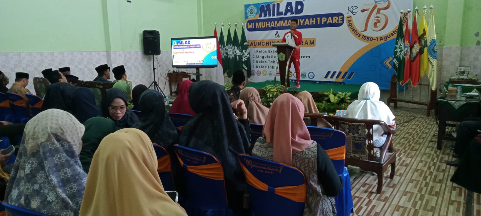 Milad ke-75, MIM 1 Pare Gelar Tasyakuran dan Launching Program Excellent School