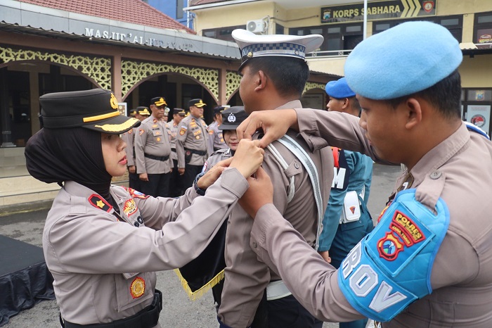 Polres Pelabuhan Tanjung Perak Siagakan Pasukan Gabungan Amankan Natal 2025 dan Tahun Baru 2026