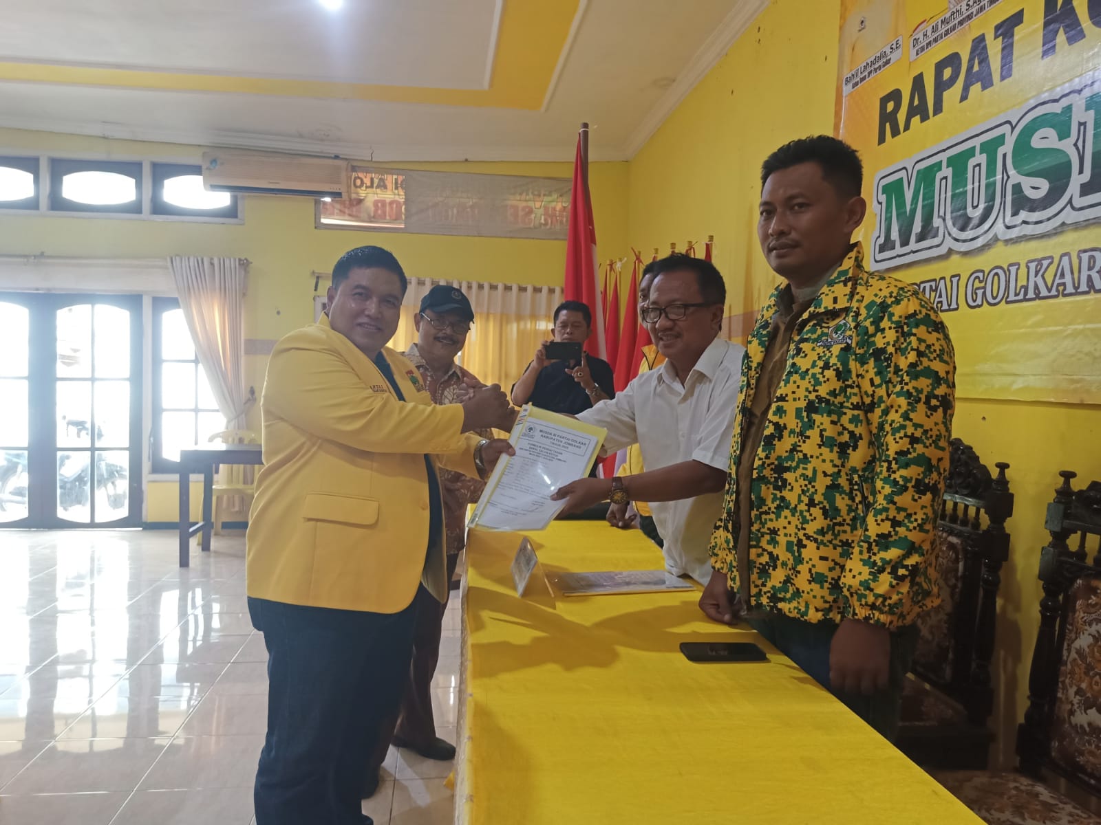 Kantongi Dukungan Mutlak, Andik Basuki Rahmat Daftarkan Diri Sebagai Ketua DPD Golkar Jombang