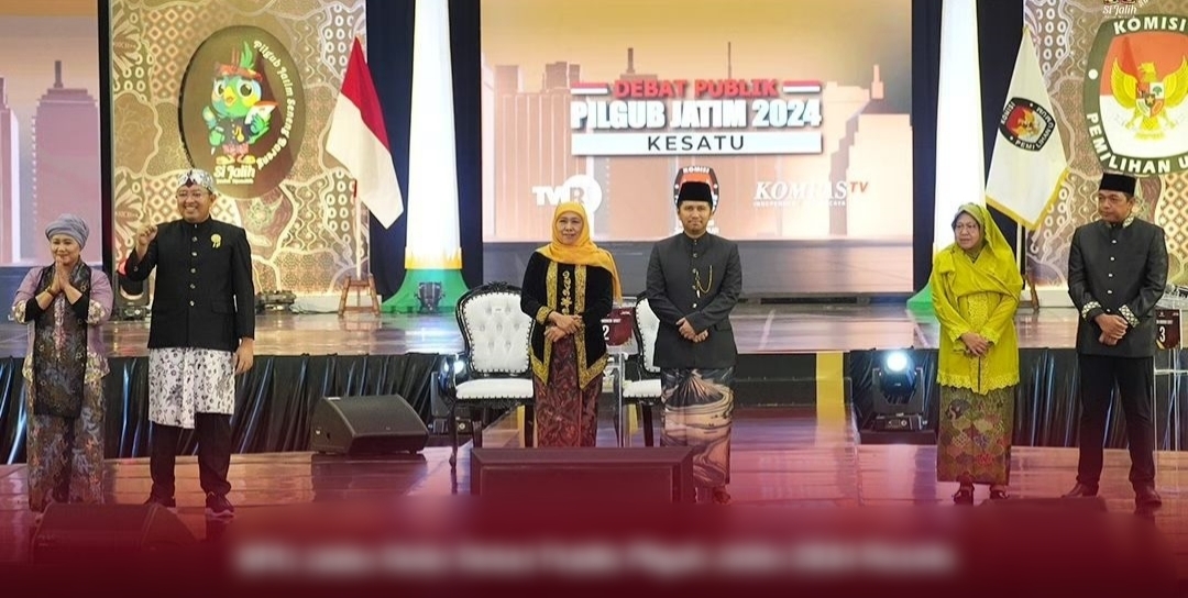 Debat Pilgub Jatim, Paslon Belum Benderang Sampaikan Komitmen Keterbukaan Informasi