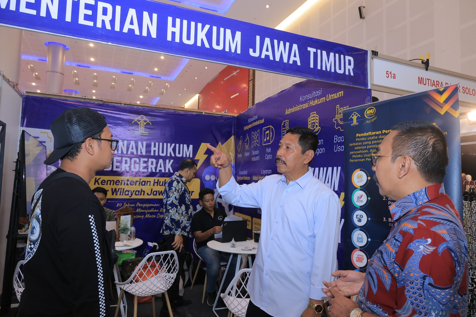 Kemenkum Jatim Hadir di Surabaya Great Expo 2025, Dorong Kekayaan Intelektual Jadi Aset Produktif