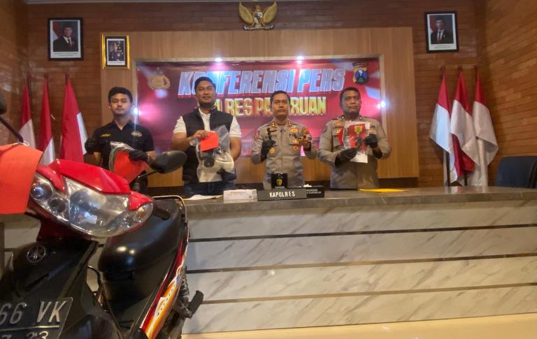 Polres Pasuruan Bekuk Dua Tersangka Curat, Terlibat Aksi di Sejumlah TKP