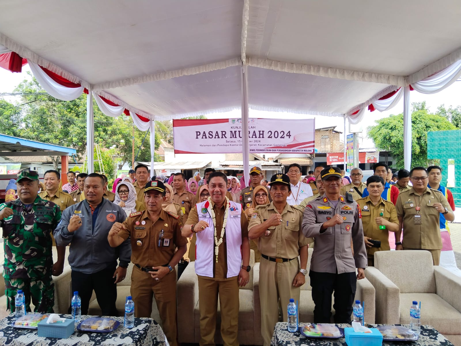 Pasar Murah di Gedangan Kabupaten Malang: Warga Antusias, Harga Lebih Hemat