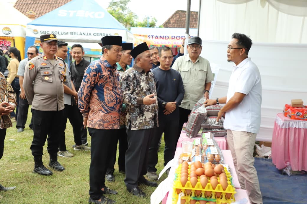 Wabup Salmanudin Ajak Masyarakat Dukung Produk Lokal