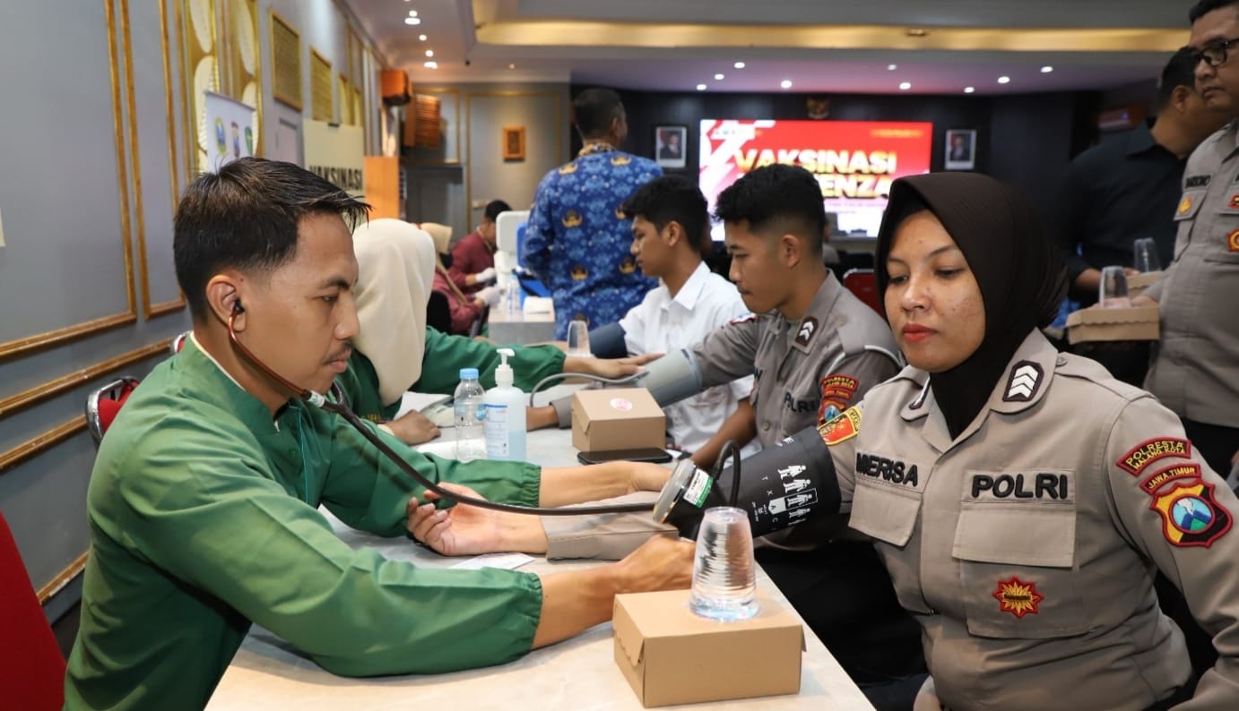 Polresta Malang Kota Jaga Stamina Prima Anggota, Pastikan Layanan Masyarakat Maksimal