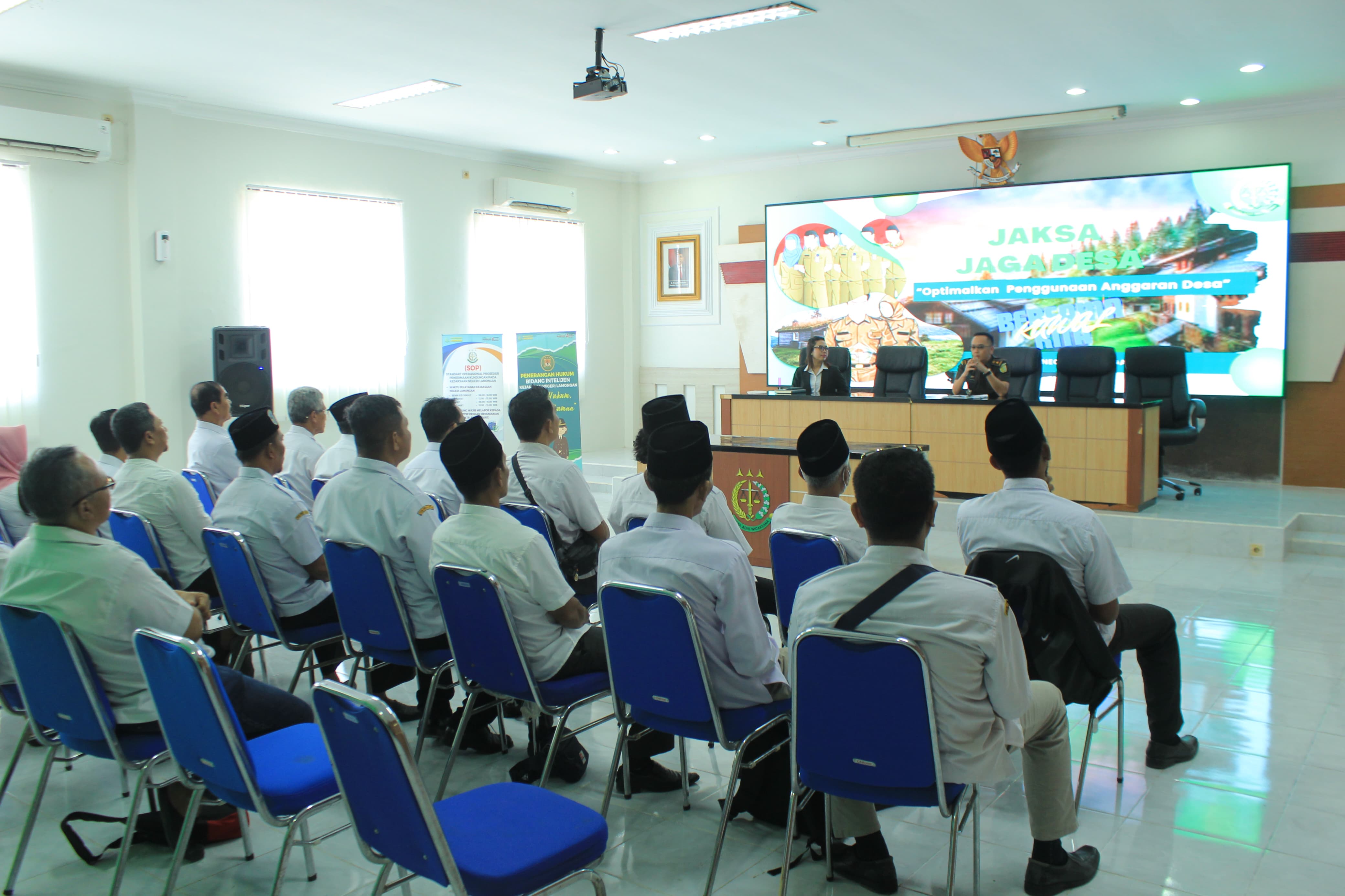 Program Jaga Desa di Lamongan, Pesan Kejari: Kenali Hukum Jauhi Hukuman