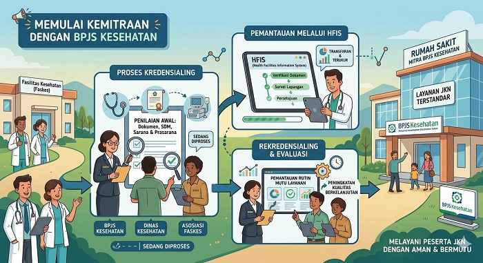 Transparan dan Terukur, Begini Proses Faskes Jadi Mitra BPJS Kesehatan