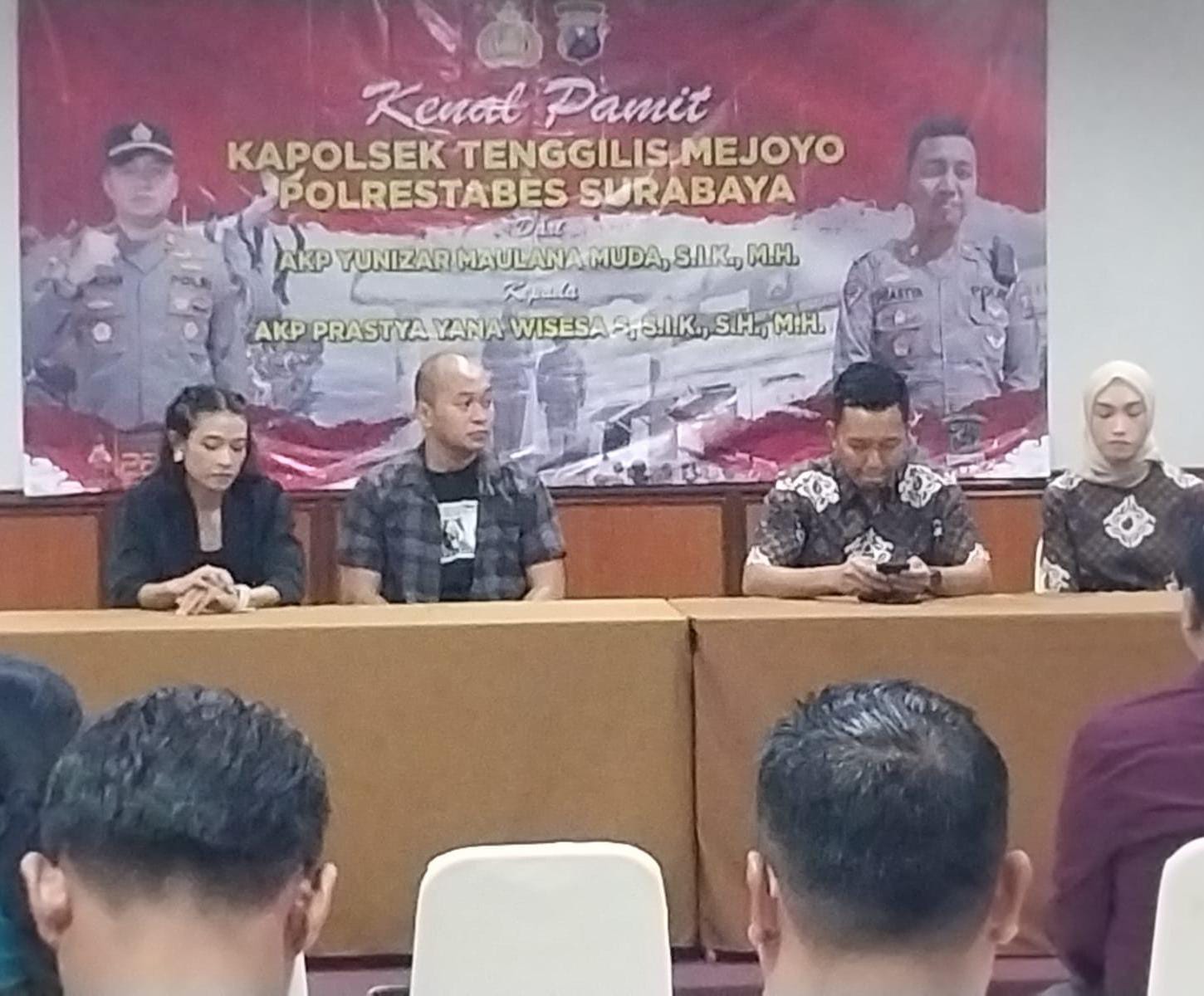 Tongkat Komando Berganti, AKP Prastya Yana Wisesa Resmi Jabat Kapolsek Tenggilis Mejoyo