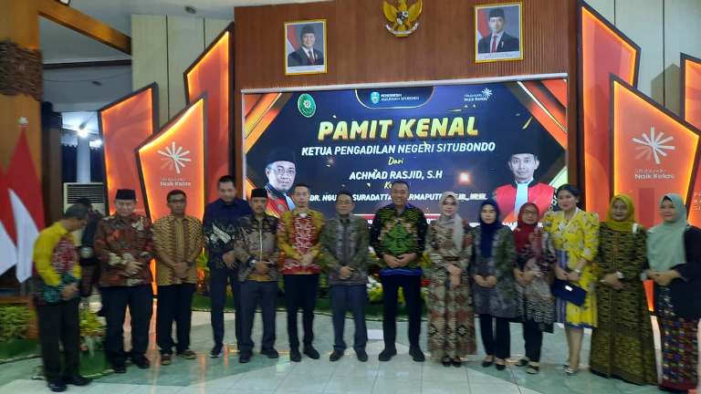 Dr Ngurah Suradatta Resmi Menjabat Ketua PN Situbondo