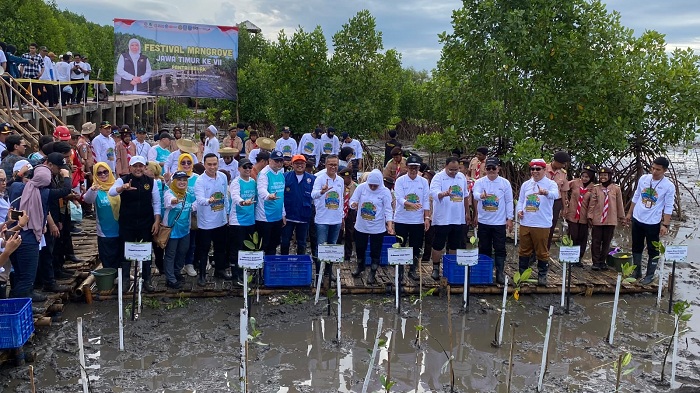 Mas Wabup Lamongan Ikuti Festival Mangrove Jatim VII