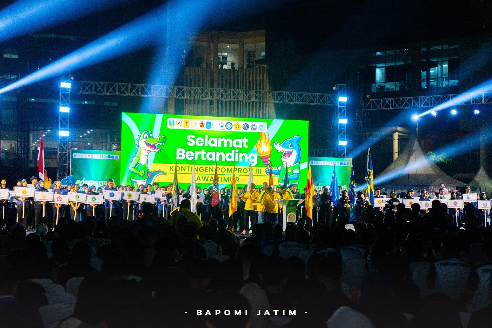 Pomprov III Jatim Resmi Dibuka di Unesa, Pasang Target Juara Pomnas 2025