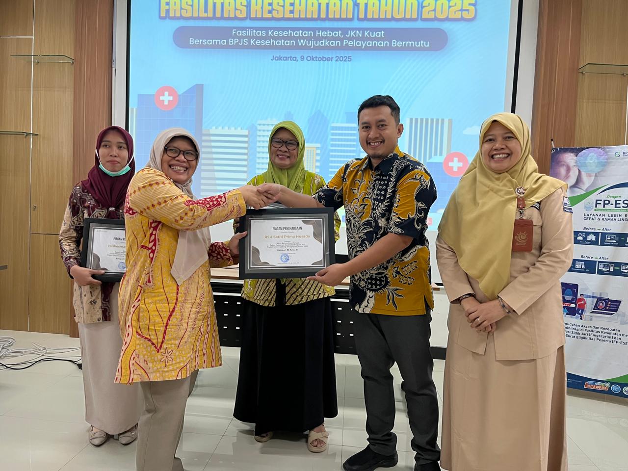 BPJS Kesehatan Nobatkan Faskes Terbaik 2025