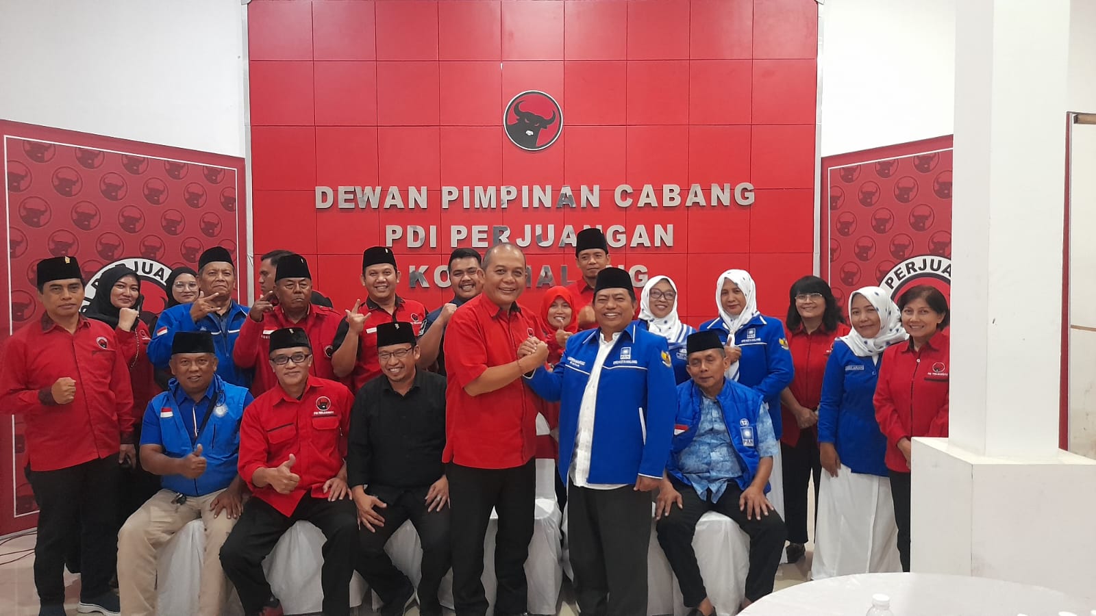 Pilkada Kota Malang 2024, PAN-PDI Perjuangan Perkuat Komunikasi Politik