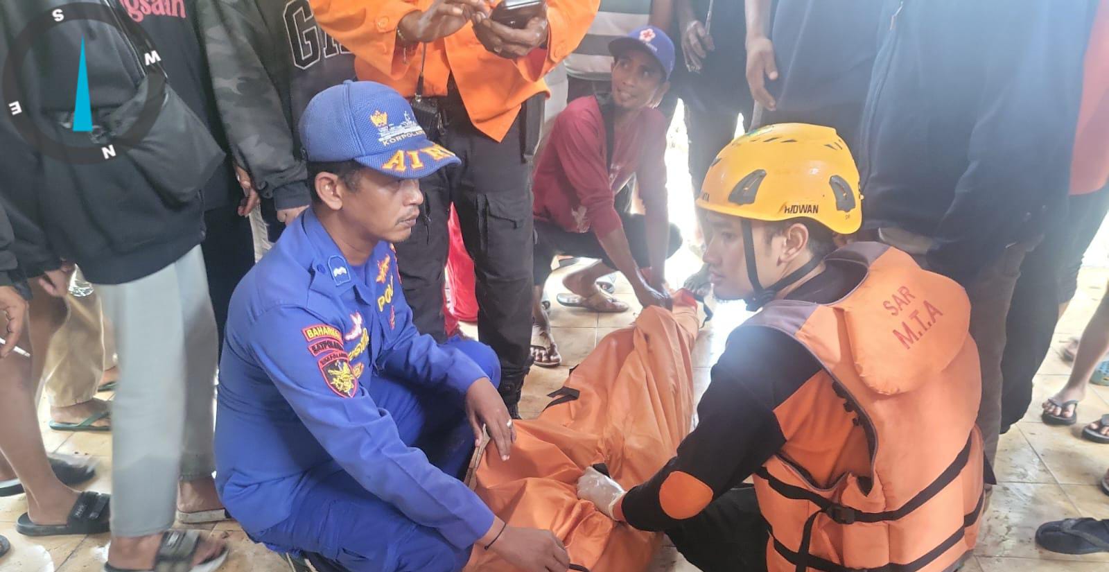Mancing di Pantai Lenggoksono, Warga Dampit Ditemukan Tewas