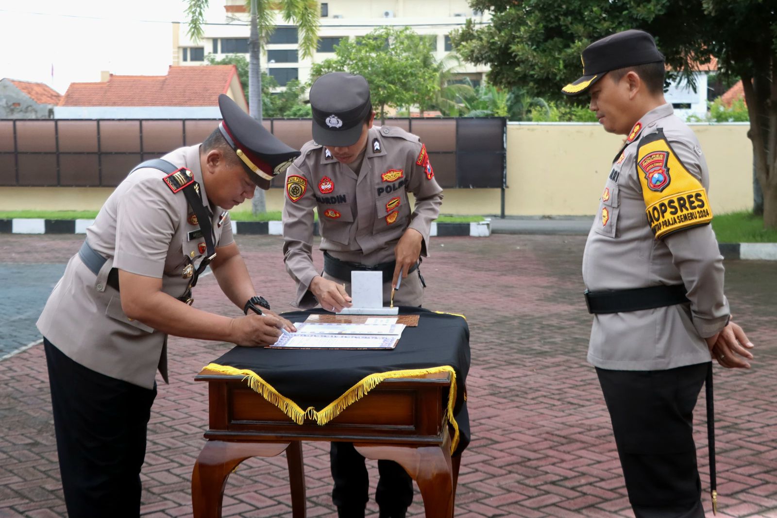 Awal Tahun, Pejabat Polres Probolinggo dan Probolinggo Kota Dirotasi