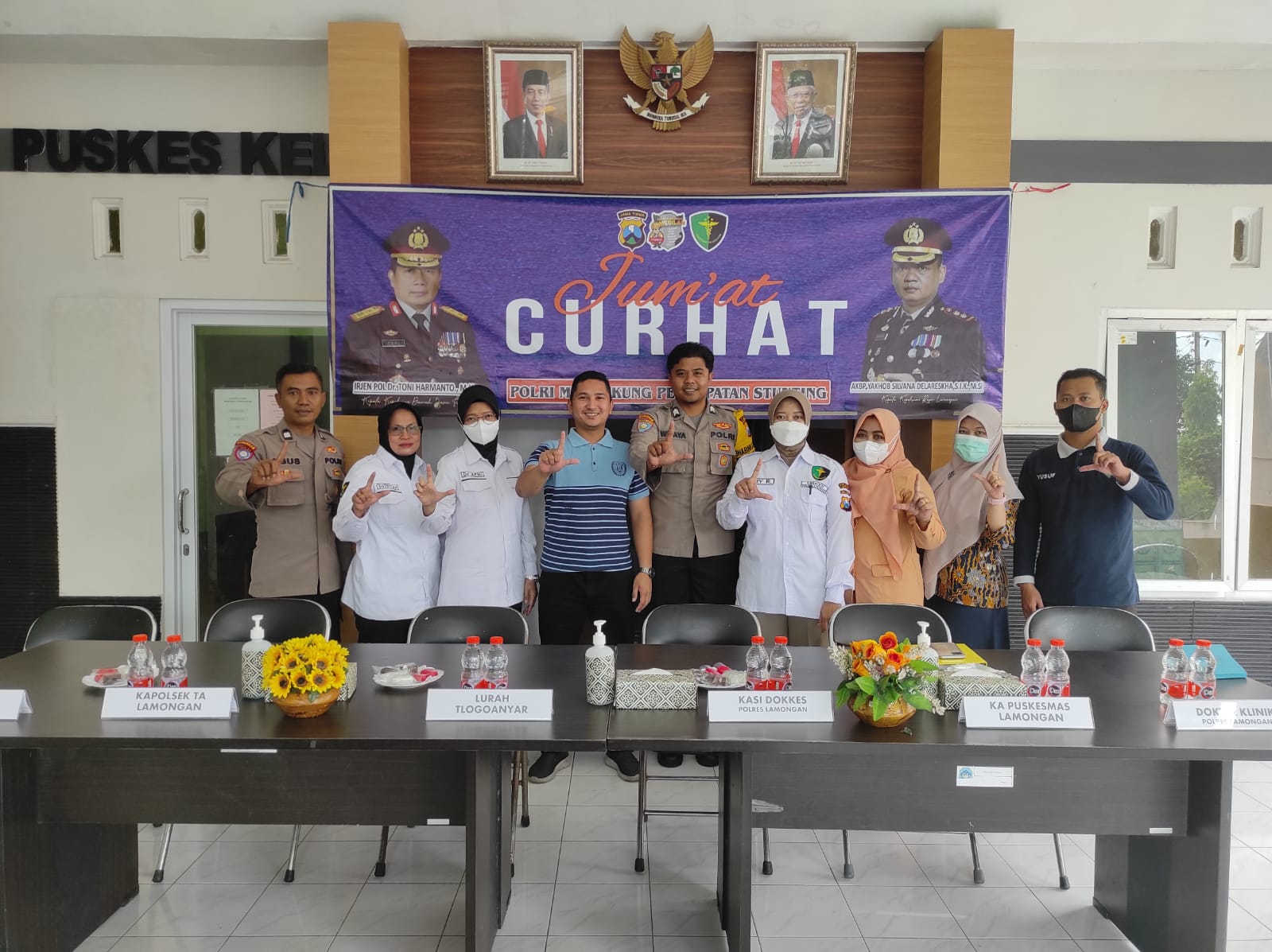 Polres Lamongan Berikan Edukasi Terkait Stunting dan Kesehatan 