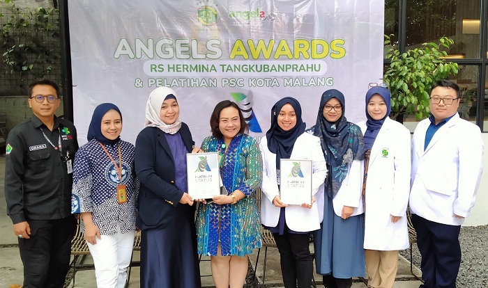 Komitmen Tangani Stroke, RS Hermina Raih Angels Award Platinum