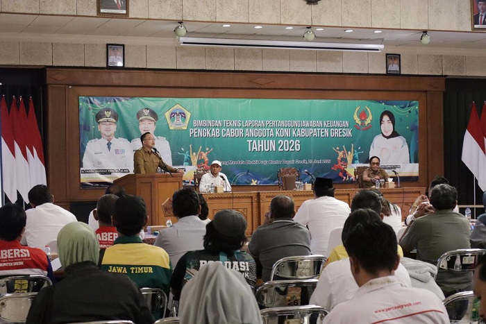 Pengkab Cabor KONI Gresik Didorong Susun LPJ Keuangan Profesional dan Akuntabel
