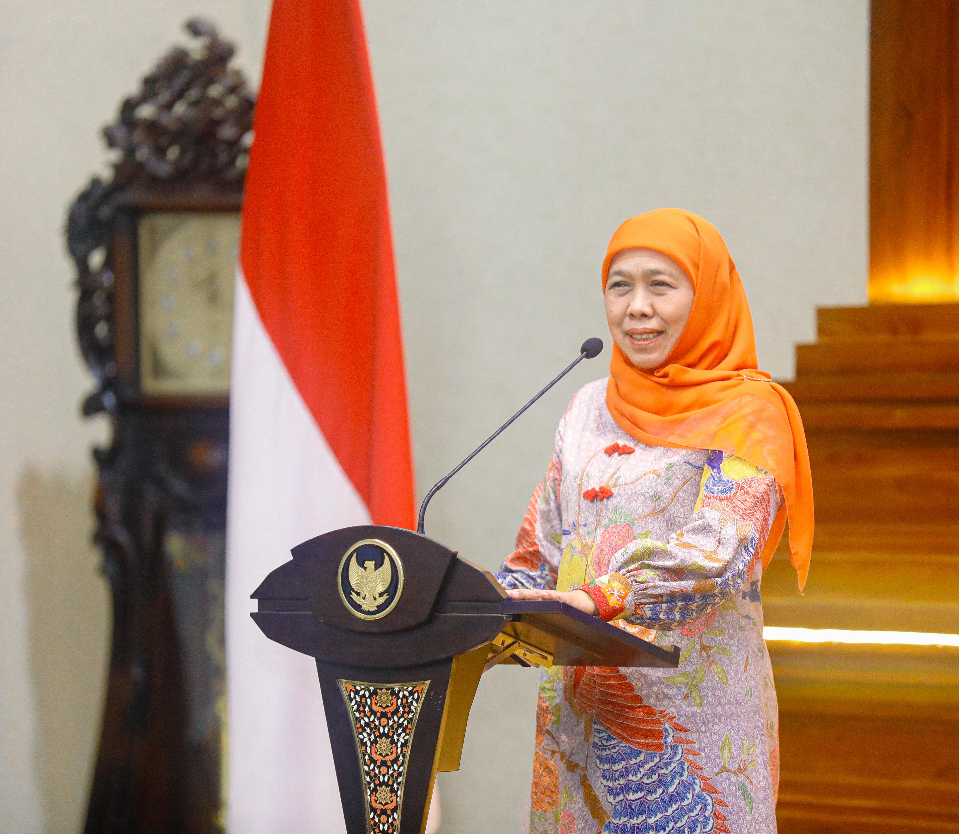 WFH Perdana ASN Jatim Dimulai Hari Ini, Khofifah Tekankan Disiplin Digital Presence