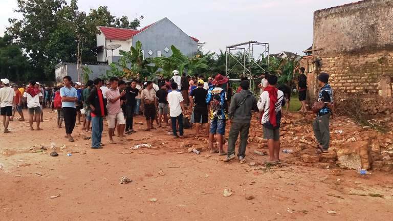 Robohnya Tembok Lapangan Giling Sumenep, Kasihumas: Panitia Sudah Memperingati Penonton