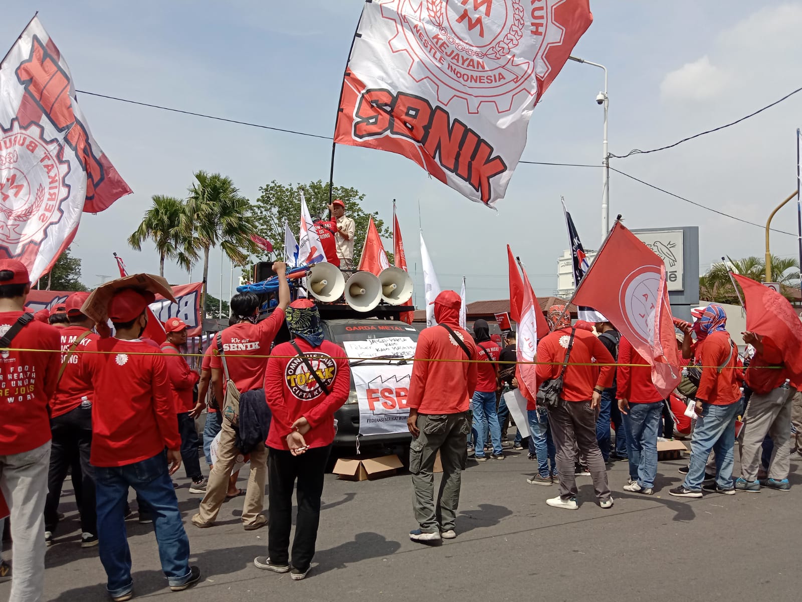 Karyawan PT Nestle Demo Lagi, Tuntut Manajemen Tak Kembali Lakukan PHK