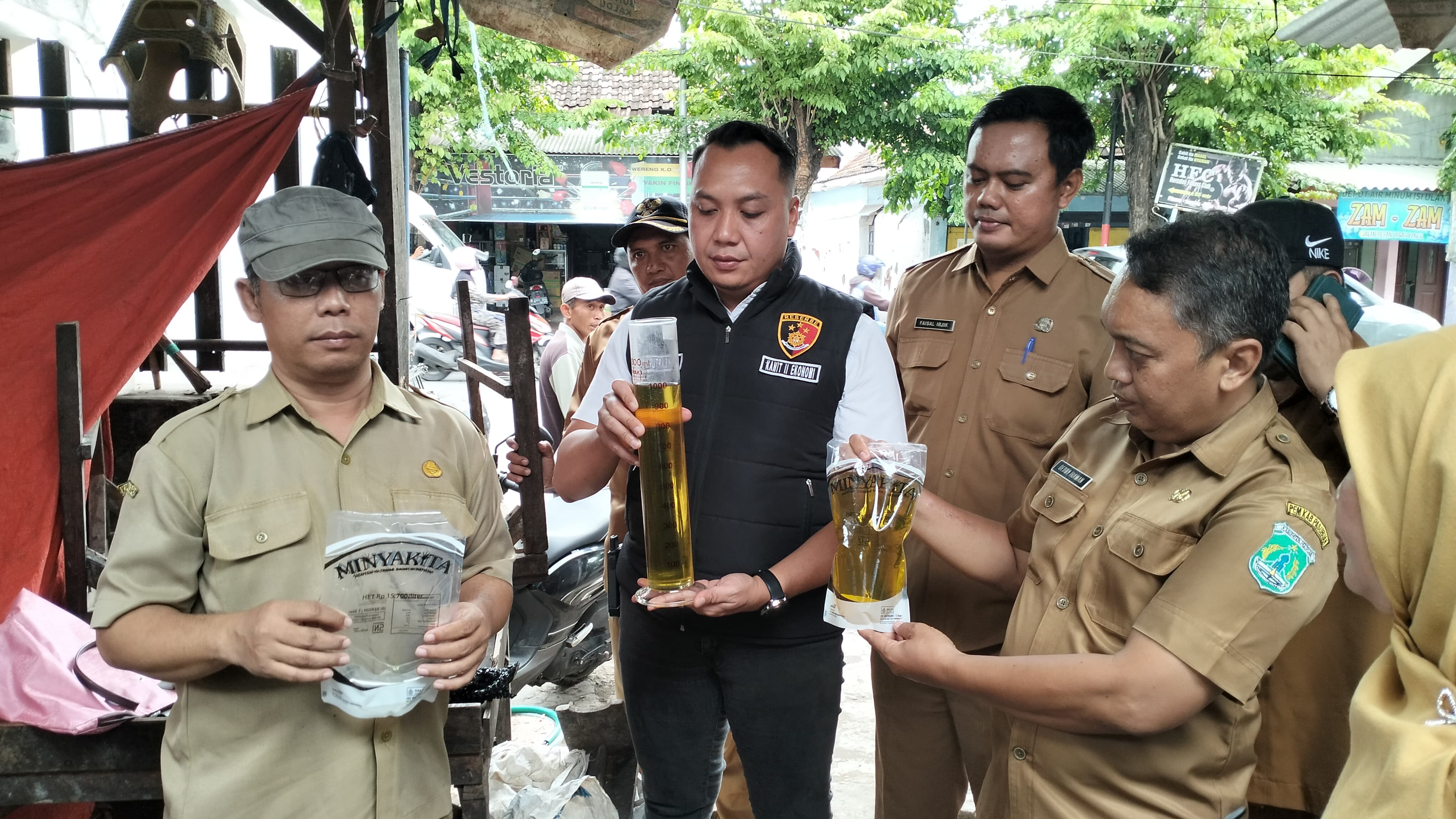 Satgas Pangan Polres Pasuruan Akan Tindak Produsen dan Distributor Nakal saat Penjualan Minyakita