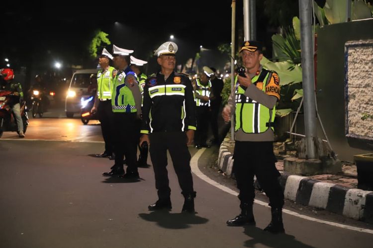 Ciptakan Rasa Aman Libur Panjang, Polres Kediri Kota Intensifkan Patroli Gabungan