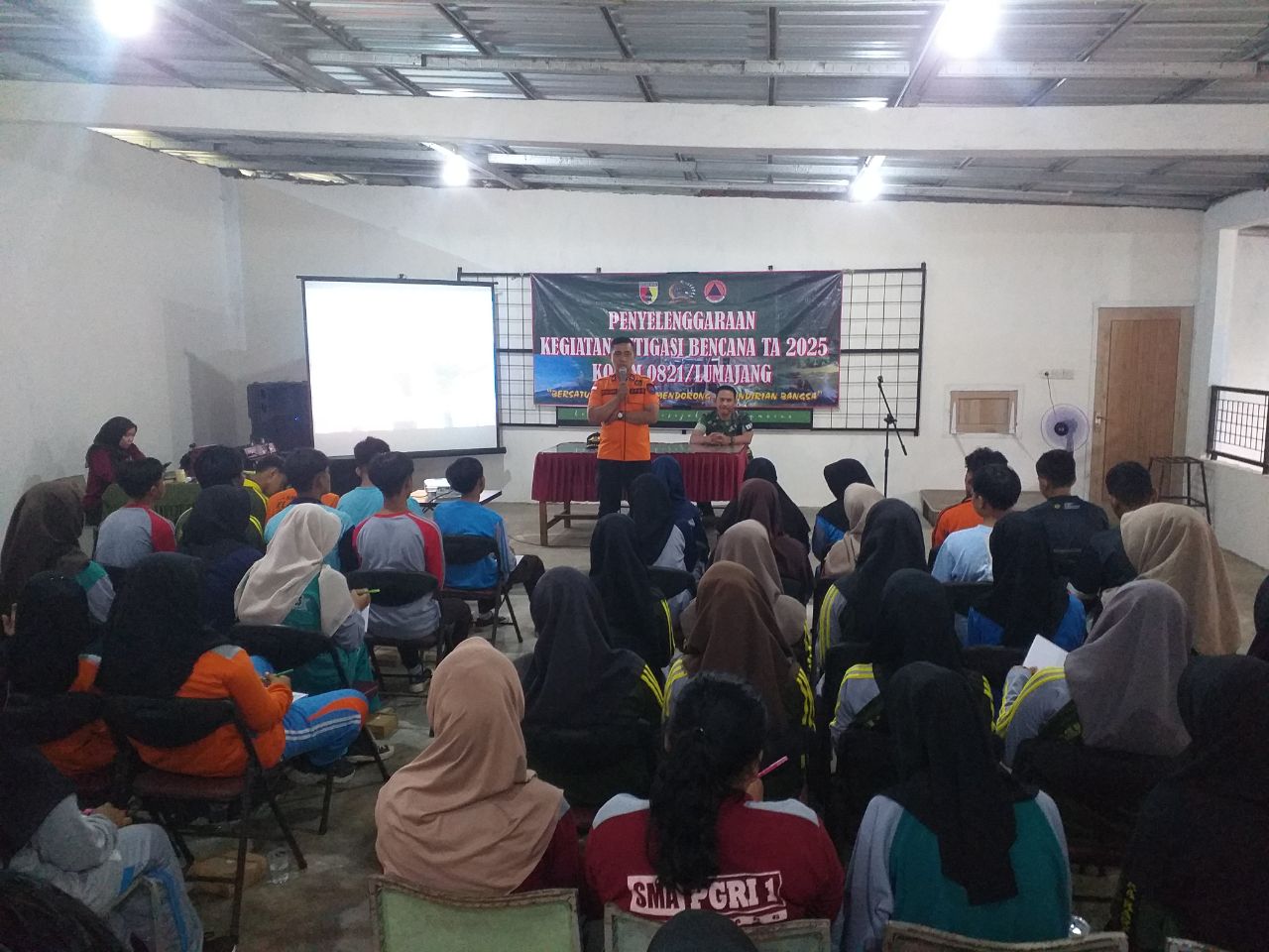 Kodim 0821/Lumajang Gelar Edukasi Mitigasi Bencana, Tanamkan Kesadaran Tanggap Bencana Sejak Dini