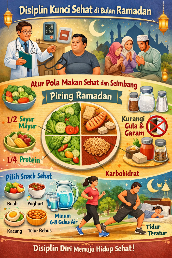 Disiplin Kunci Sehat