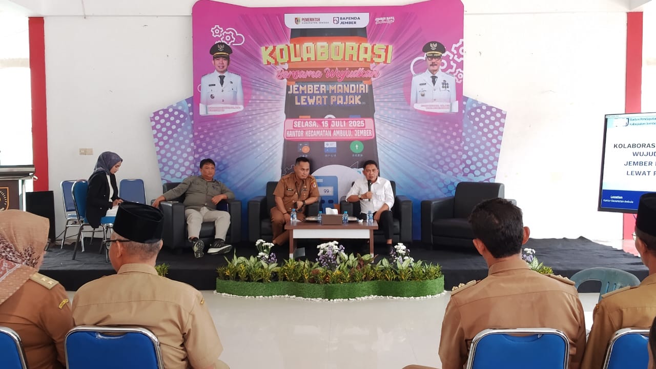 Pemkab Jember Gencarkan Sosialisasi Pajak Demi Kemandirian Daerah