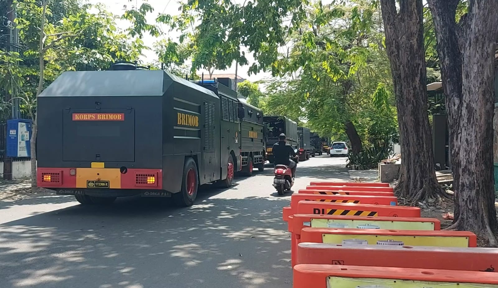 Polisi Siaga, Jalan Teuku Umar Disterilkan Jelang Aksi PSHT Arus Bawah