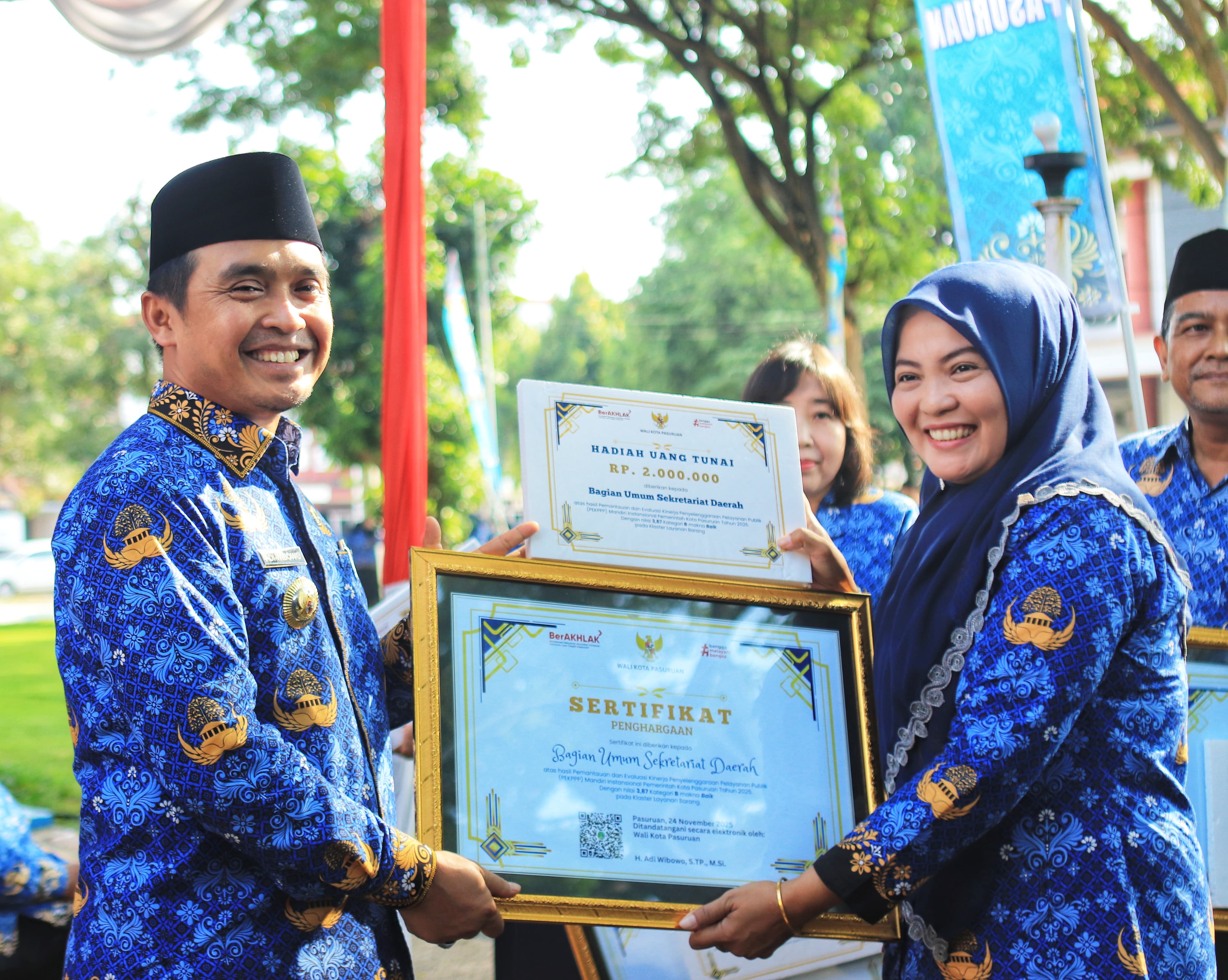 Wali Kota Mas Adi Pimpin Upacara KORPRI, Beri Pesan Transformasi ASN, Seperti Apa?