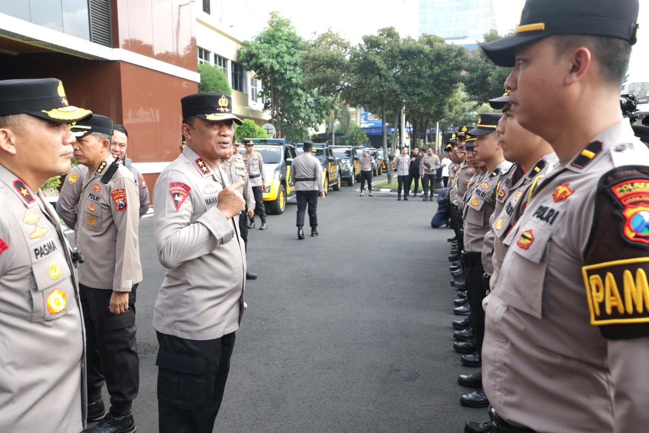 Maksimalkan Kehadiran Polri untuk Masyarakat, Puluhan Personel Pamapta Disebar ke Wilayah Jajaran
