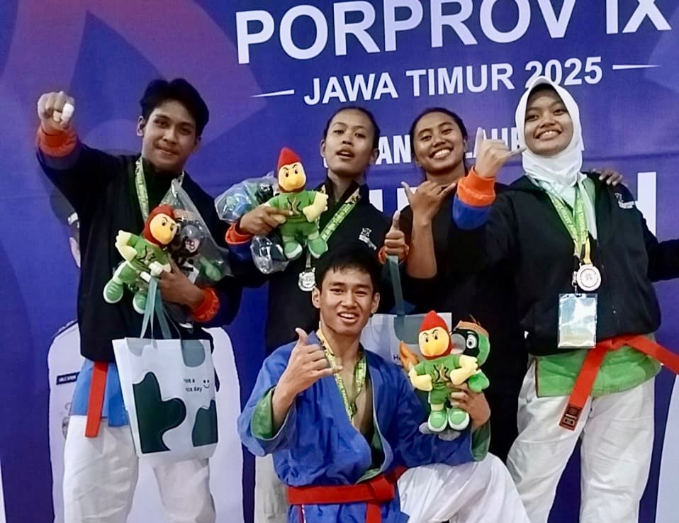 Kurash Surabaya Cetak Sejarah di Porprov Jatim IX, Rizky Genta Raih Emas