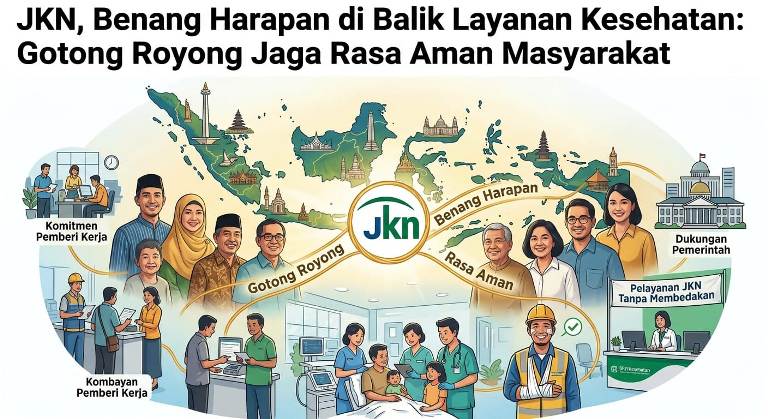JKN Jadi Penopang Layanan Kesehatan, Gotong Royong Jaga Rasa Aman Warga
