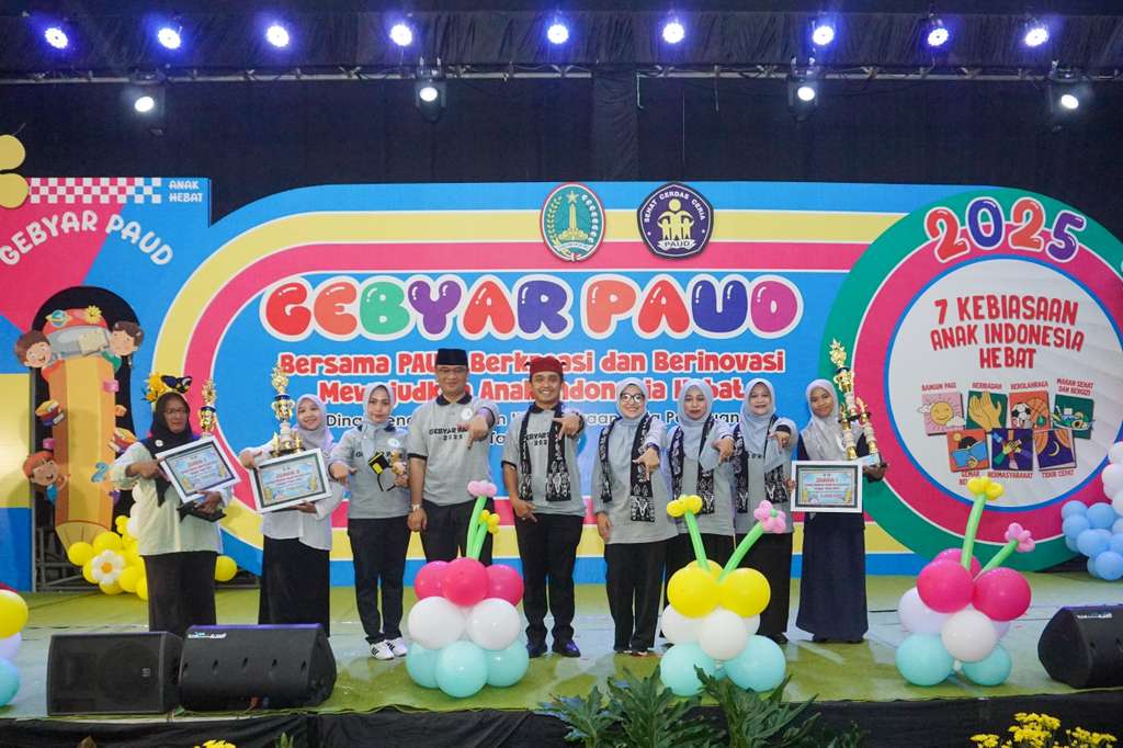 Gebyar PAUD 2025 Pasuruan Penuh Warna, Tampilkan Ragam Kreativitas dan Berbagai Lomba Kreasi Mainan Anak