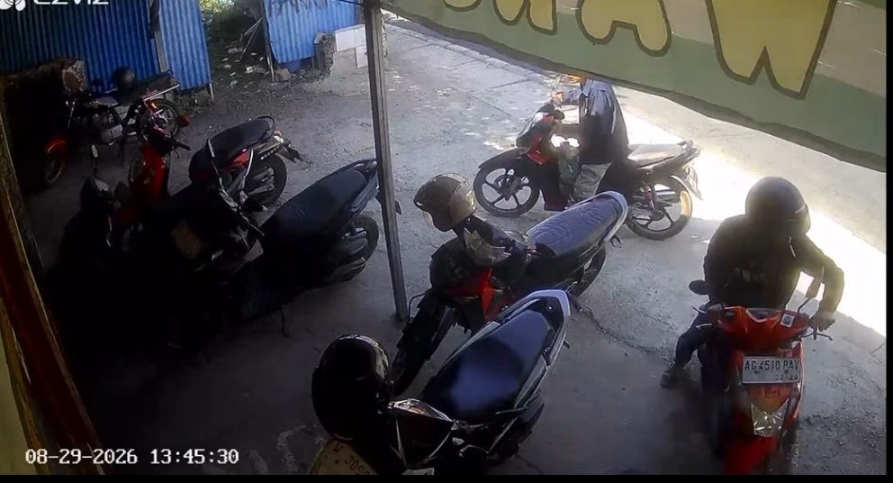 Niat Cari Kerja, Motor Pemuda Asal Kediri Raib Digondol Maling di Warkop Ketintang