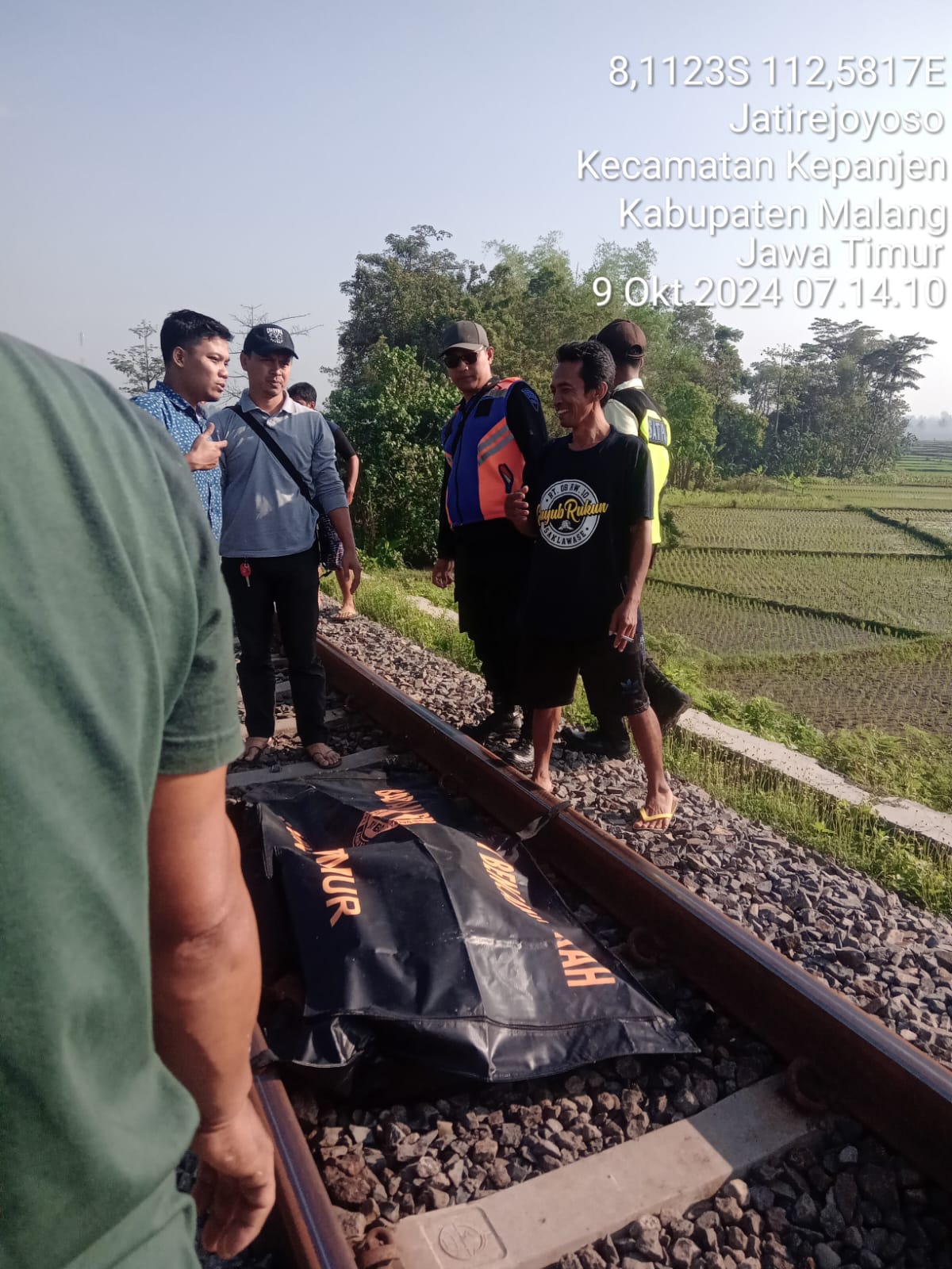 Warga Ngadilangkung Disambar KA Dhoho, Tewas di Lokasi