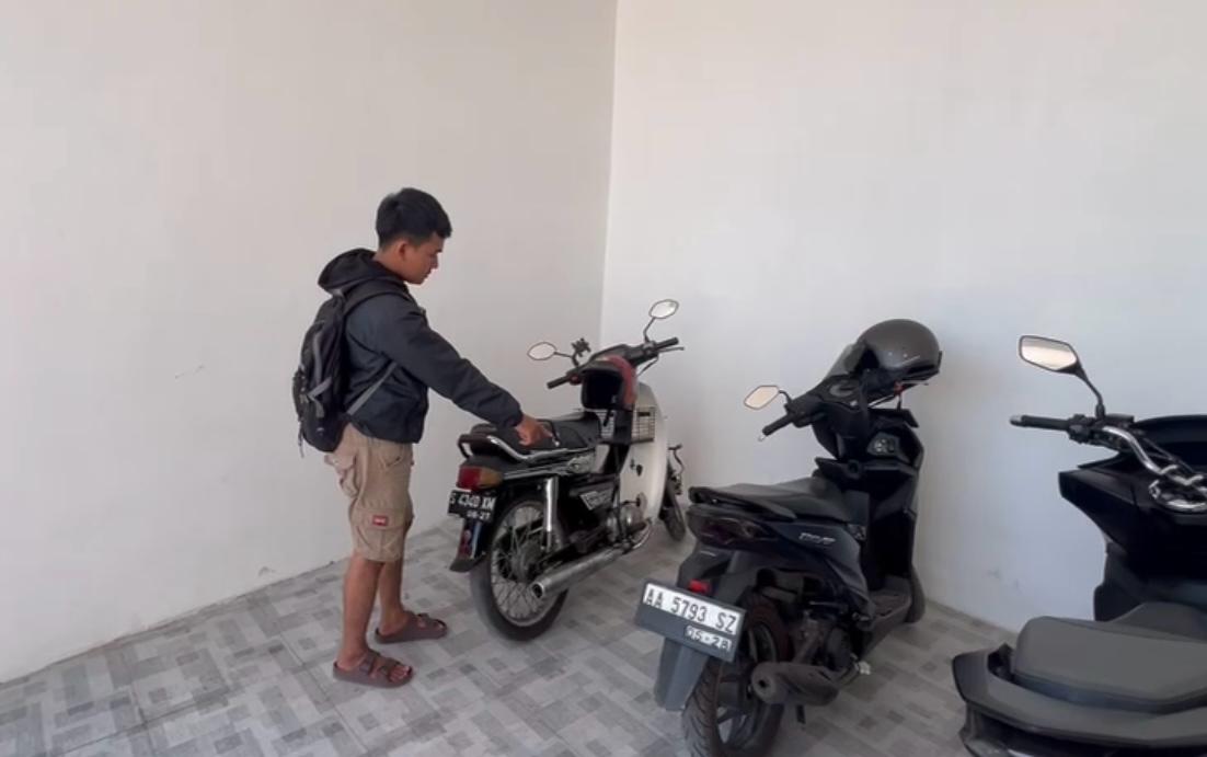 Marak Pencurian Motor, Giliran Kos-kosan di Mojosari Jadi Sasaran