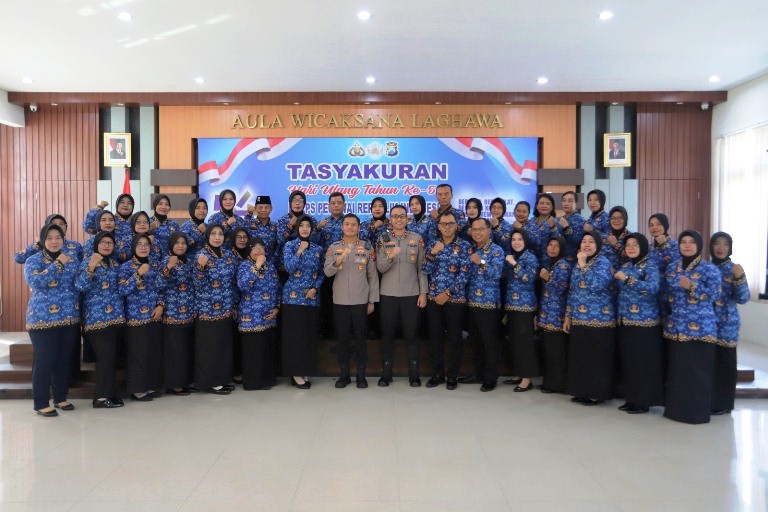 Tasyakuran HUT Ke-54 Korpri, Kapolres Gresik Ajak ASN Jaga Keikhlasan dan Solidaritas Kebangsaan