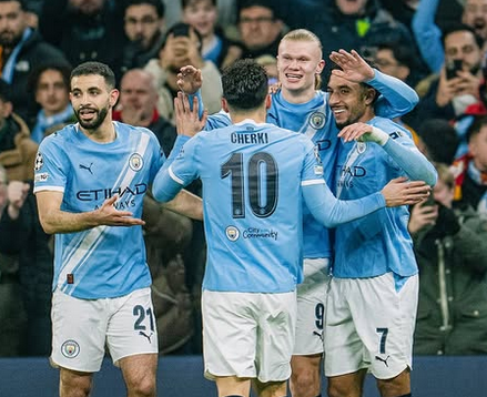 Haaland Akhiri Puasa Gol, Manchester City Tembus 16 Besar Liga Champions