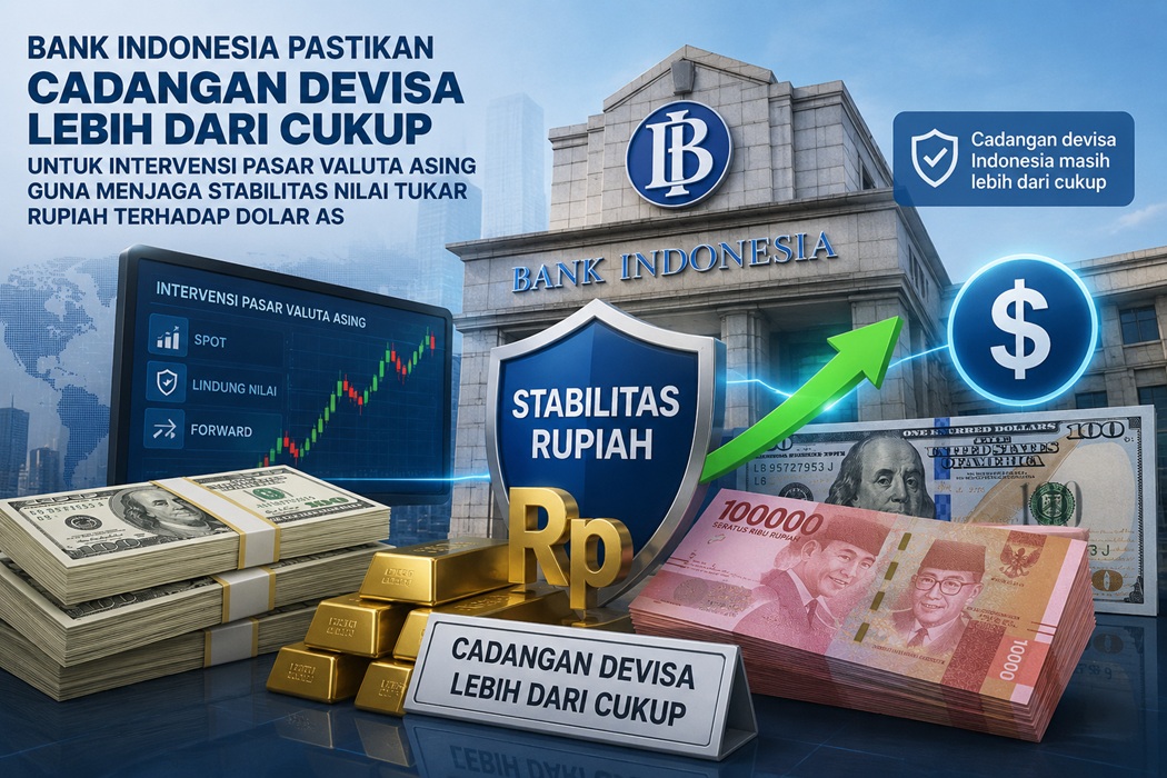 BI Sebut Cadangan Devisa Indonesia Masih Lebih dari Cukup Stabilkan Rupiah