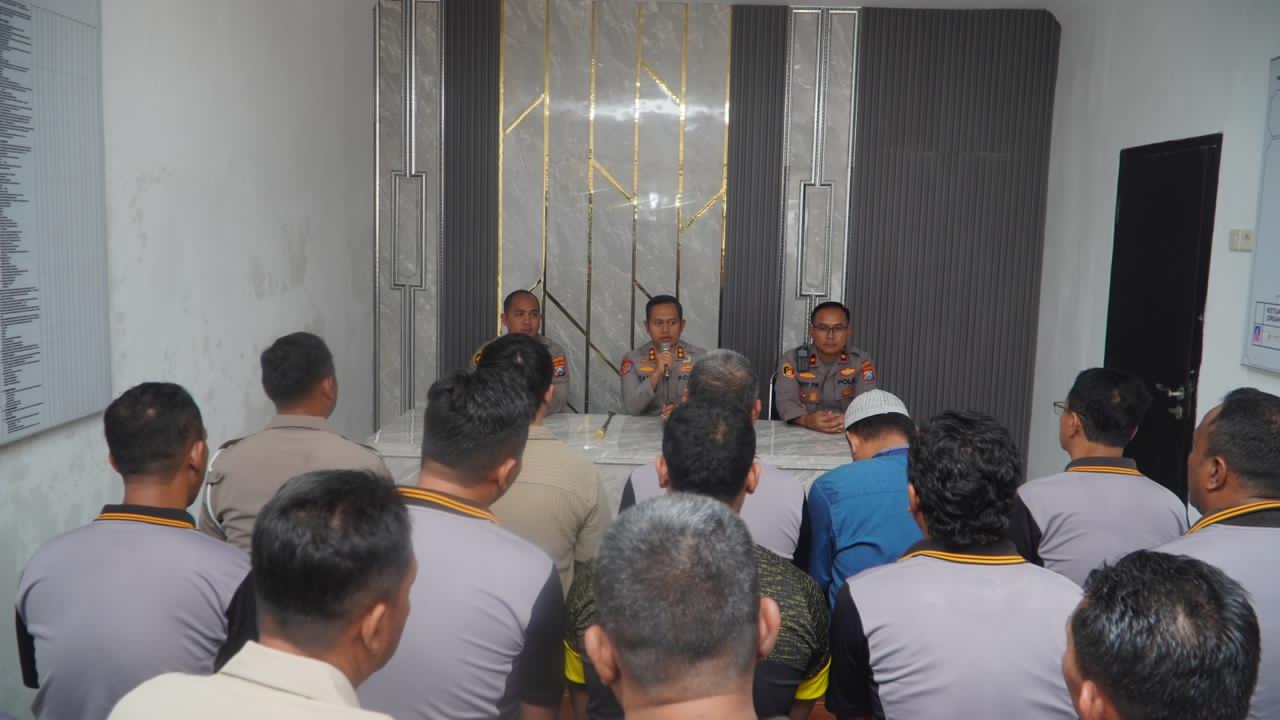 Kapolres Pasuruan Beri Arahan Penyidik, Jaga Integritas dan Patuhi SOP