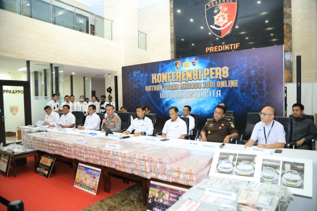 Ungkap Sindikat Internasional, Polri Sita Aset Rp 61 Miliar di Tiga Kasus Besar Judol