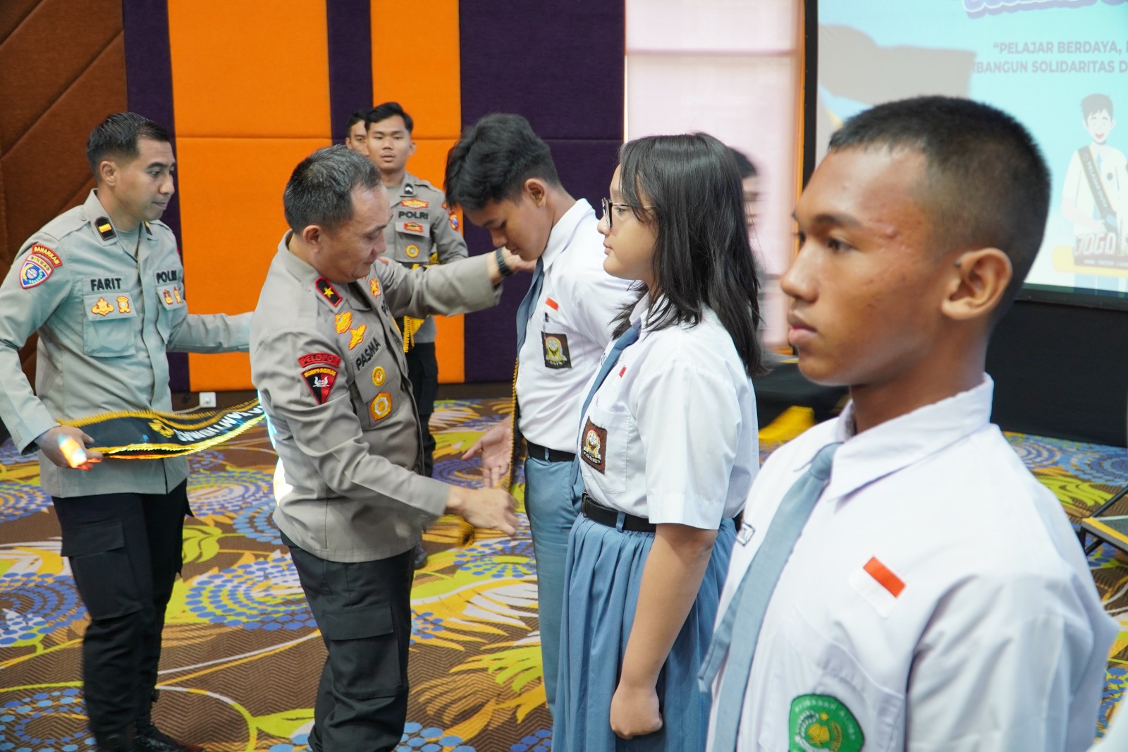 Polda Jatim Kukuhkan 234 Pelajar Jadi Duta Kamtibmas untuk Agen Perdamaian Sekolah