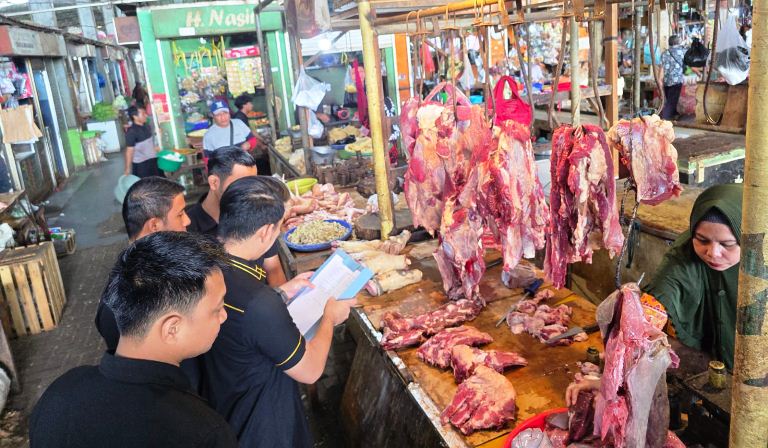 Jelang Ramadan, Satgas Pangan Polres Gresik Pastikan Stok Aman dan Harga Bahan Pokok Stabil