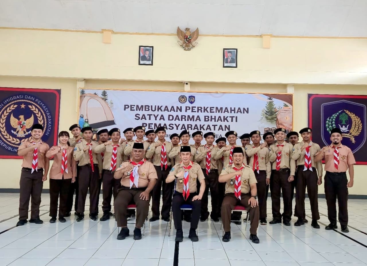 Lapas Jember Ikuti Perkemahan Satya Dharma Bhakti Pemasyarakatan 2025, Kuatkan Pembinaan Karakter WBP