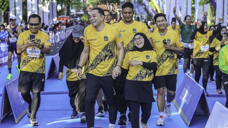 Wali Kota Surabaya Mengganggap Kegiatan Lari Menjadi Gaya Hidup Sehat 