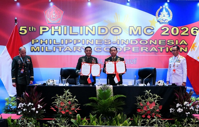 Perkuat Kerja Sama Pertahanan, Pangkoarmada  II Hadiri Philippines–Indonesia 5th Military Cooperation Meeting 