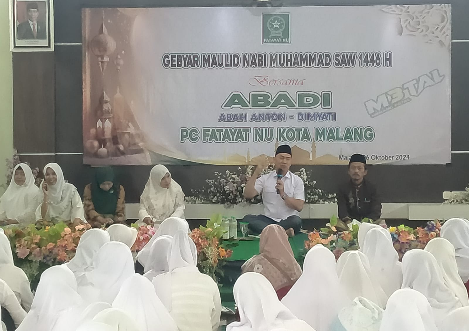 Dapat Dukungan Muslimat, Aba-Di Gaspol Metal 